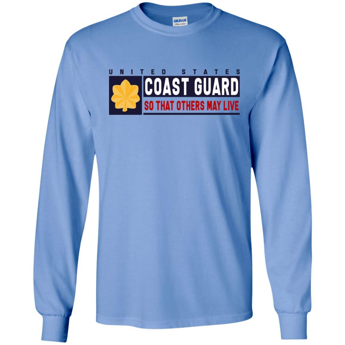 US Coast Guard O-4 Lieutenant Commander O4 LCDR So That Others May Live Long Sleeve - Pullover Hoodie-TShirt-USCG-Veterans Nation