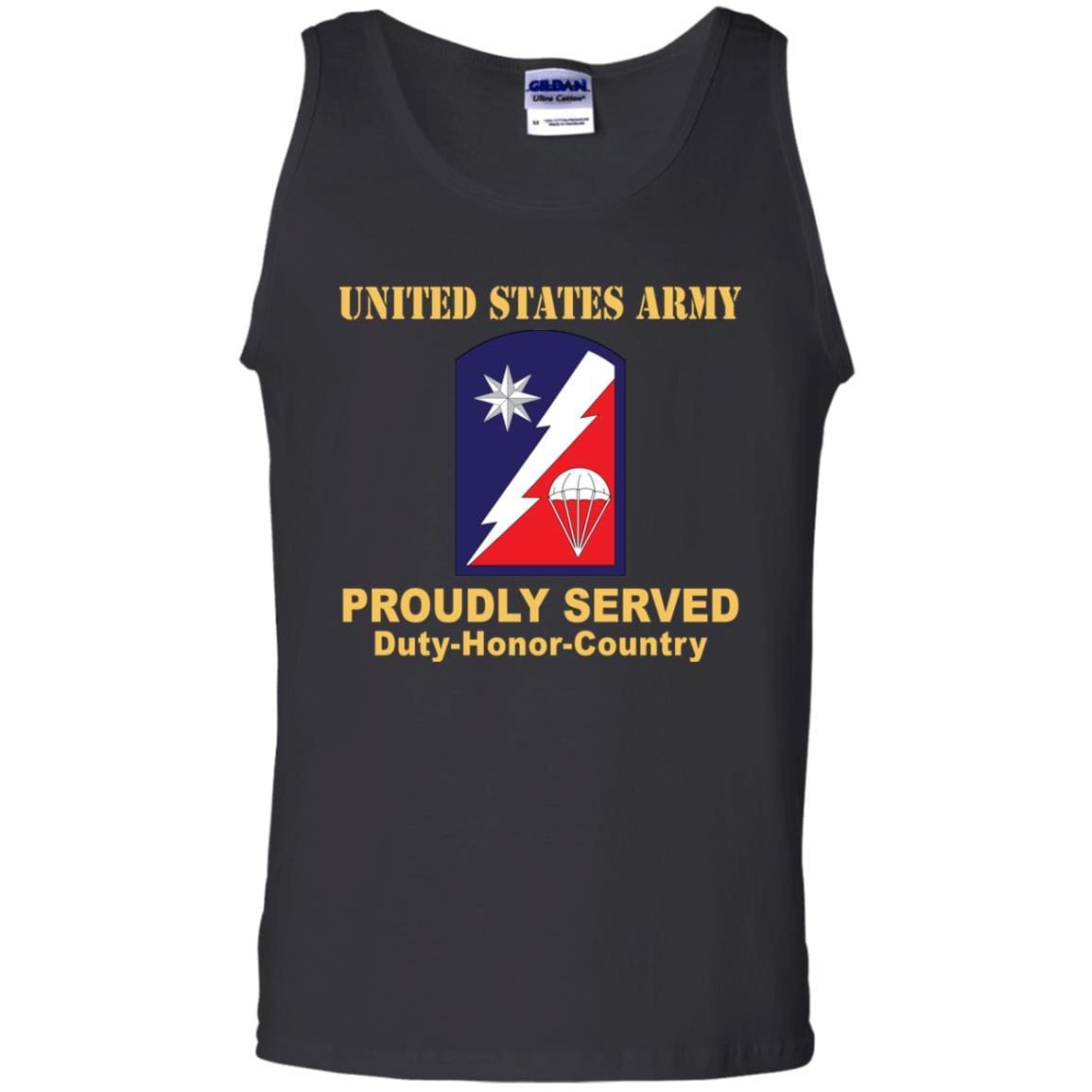 US ARMY 82 SUSTAINMENT BRIGADE - Proudly Served T-Shirt On Front For Men-TShirt-Army-Veterans Nation