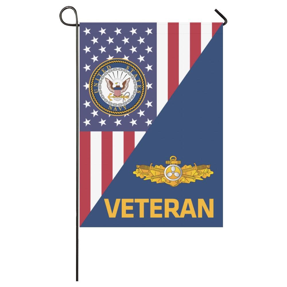 US Navy Engineering Duty Officer Veteran House Flag 28 inches x 40 inches Twin-Side Printing-HouseFlag-Navy-Badge-Veterans Nation