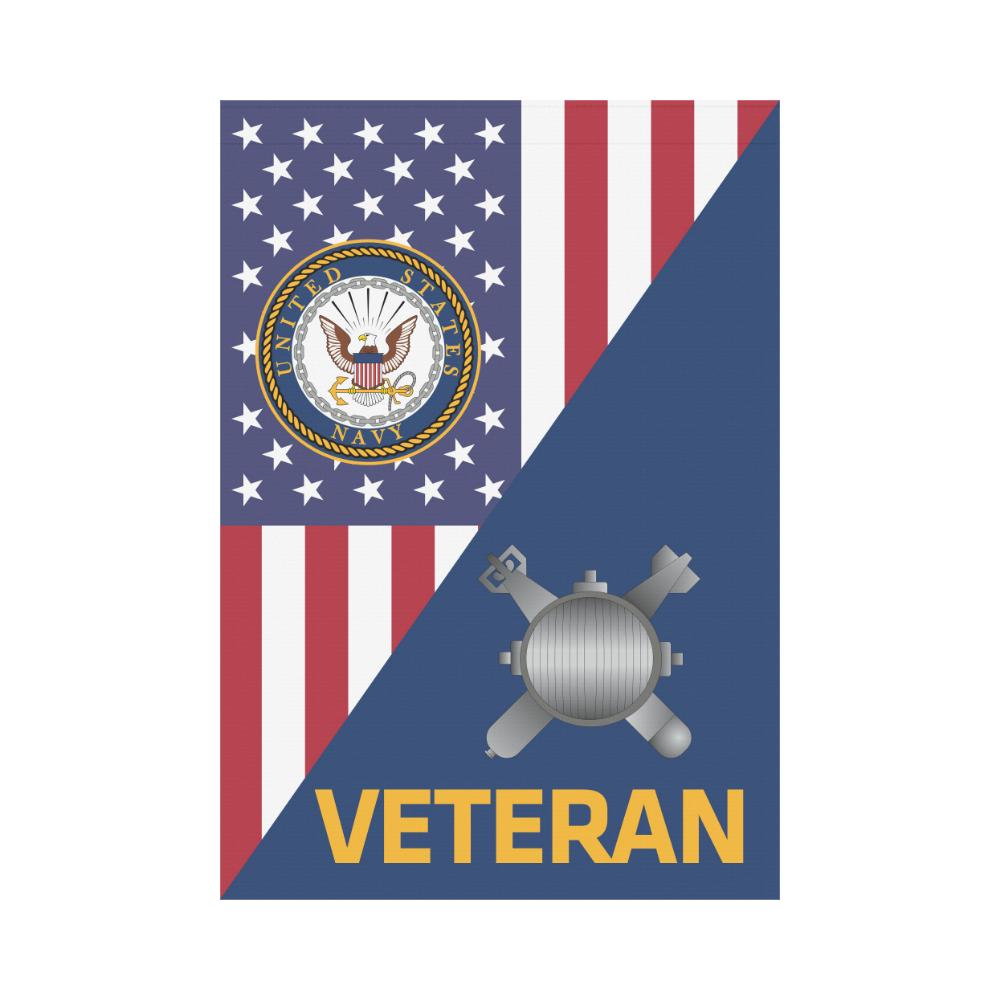 US Navy Explosive Ordnance Disposal Navy EOD Veteran House Flag 28 inches x 40 inches Twin-Side Printing-HouseFlag-Navy-Rate-Veterans Nation