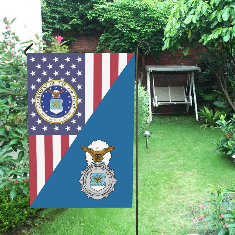 US Air Force Security Police House Flag 28 inches x 40 inches Twin-Side Printing-HouseFlag-USAF-Shield-Veterans Nation