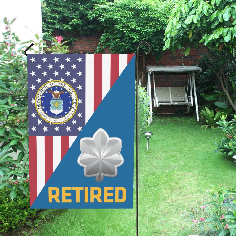 US Air Force O-5 Lieutenant Colonel Lt Co O5 Retired House Flag 28 inches x 40 inches Twin-Side Printing-HouseFlag-USAF-Ranks-Veterans Nation