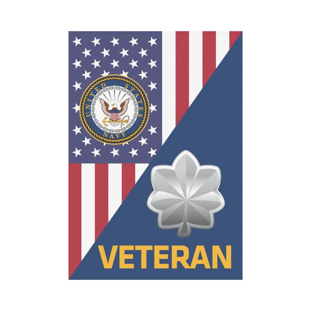 US Navy O-5 Commander O5 CDR Senior Officer Veteran House Flag 28 inches x 40 inches Twin-Side Printing-HouseFlag-Navy-Officer-Veterans Nation