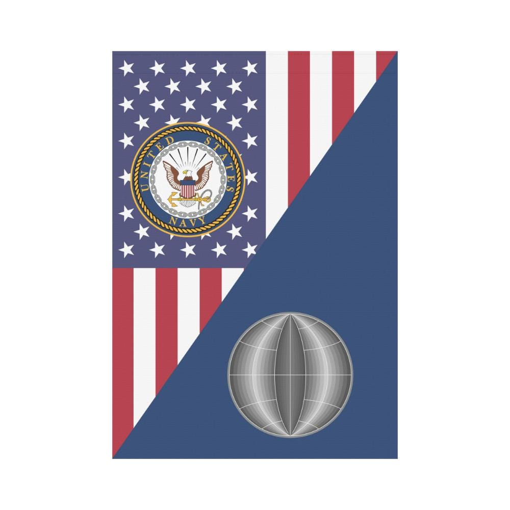 US Navy Electrician's mate Navy EM House Flag 28 inches x 40 inches Twin-Side Printing-HouseFlag-Navy-Rate-Veterans Nation