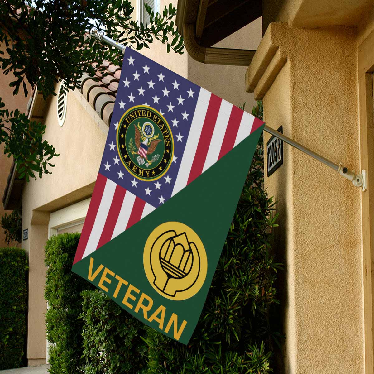 US Army Chaplain Assistant Veteran House Flag 28 Inch x 40 Inch Twin-Side Printing-HouseFlag-Army-Branch-Veterans Nation