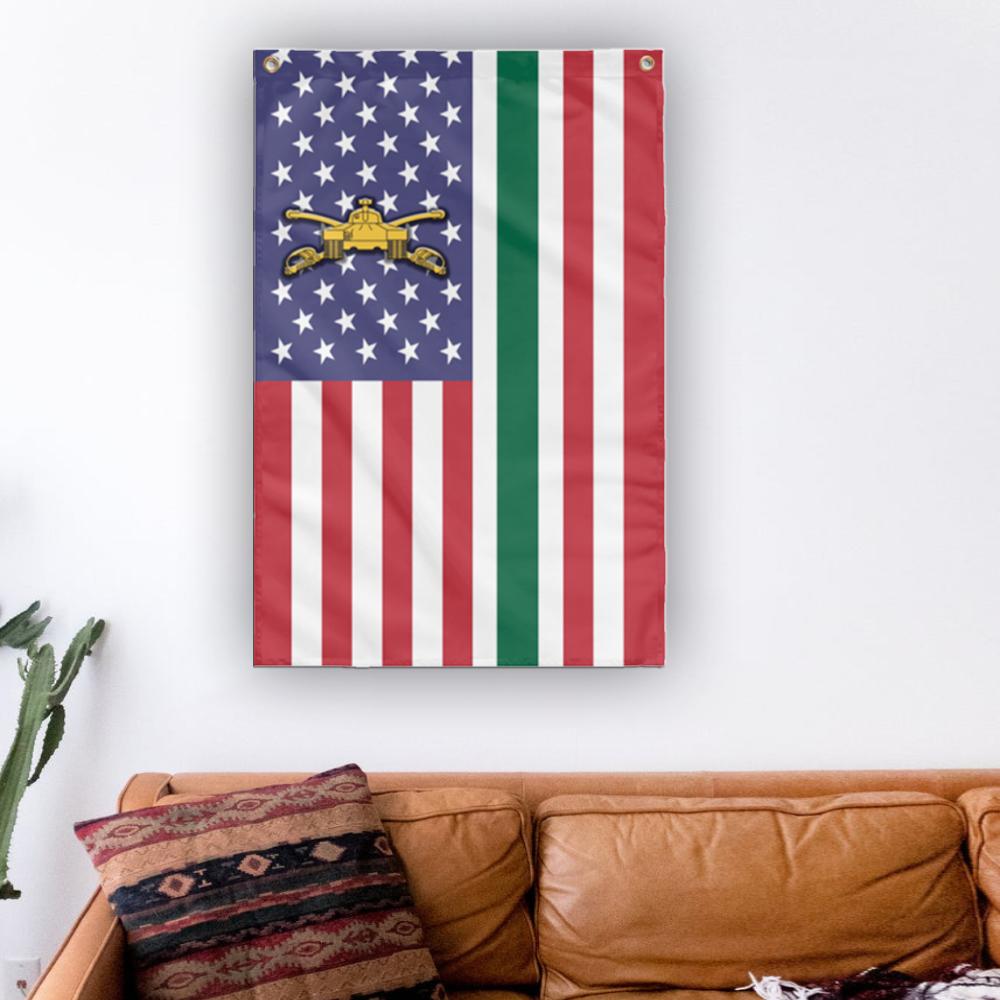 U.S Army Armor Wall Flag 3x5 ft Single Sided Print-WallFlag-Army-Branch-Veterans Nation