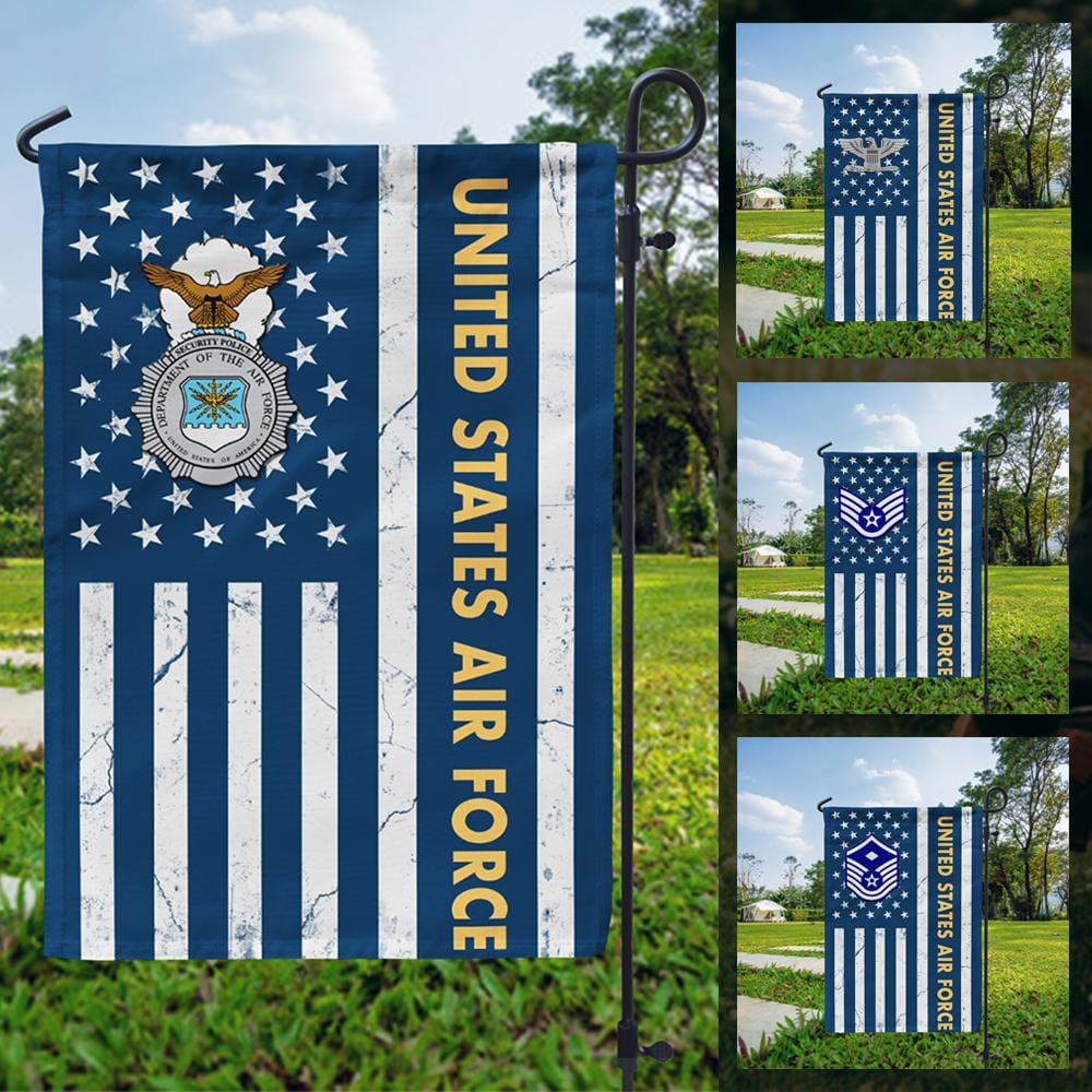 US Military Logo/Insignia D06 Garden Flag/Yard Flag 12 inches x 18 inches Twin-Side Printing-GDFlag-Personalized-Veterans Nation