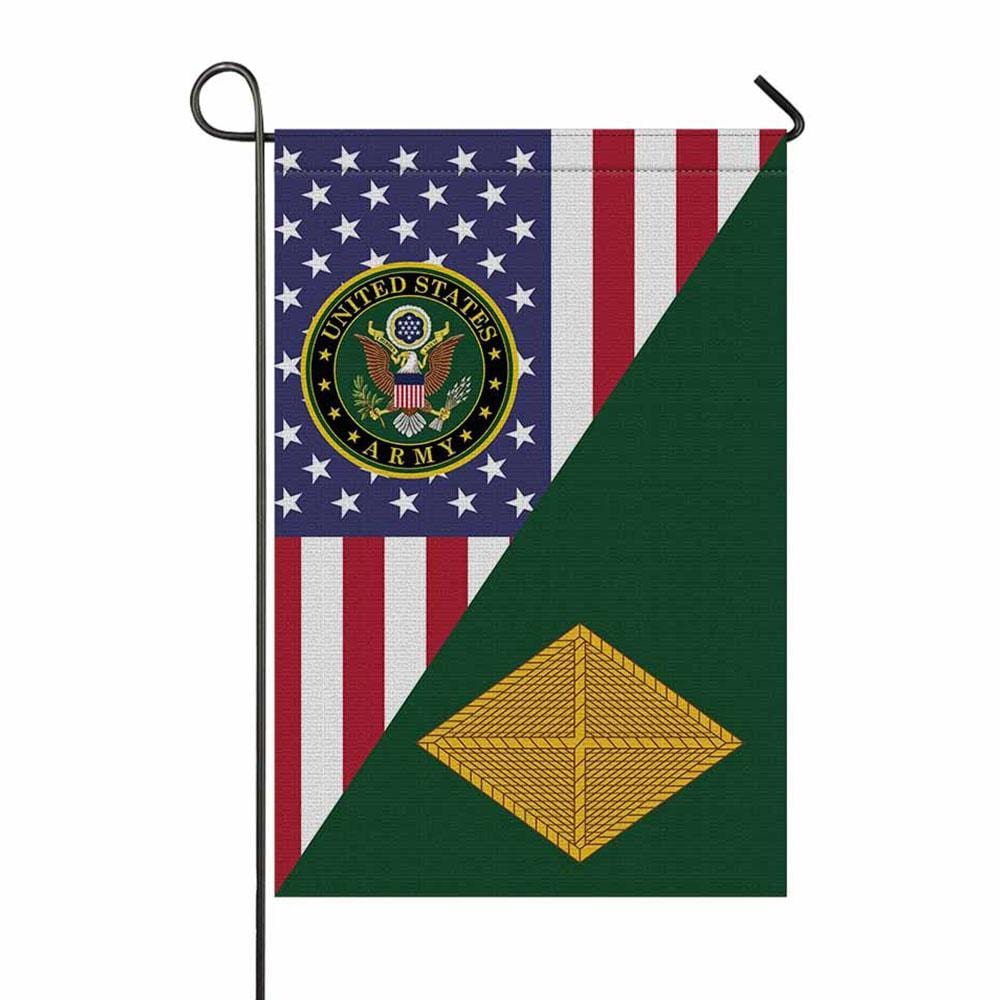 US Army Finance Corps Garden Flag/Yard Flag 12 Inch x 18 Inch Twin-Side Printing-GDFlag-Army-Branch-Veterans Nation