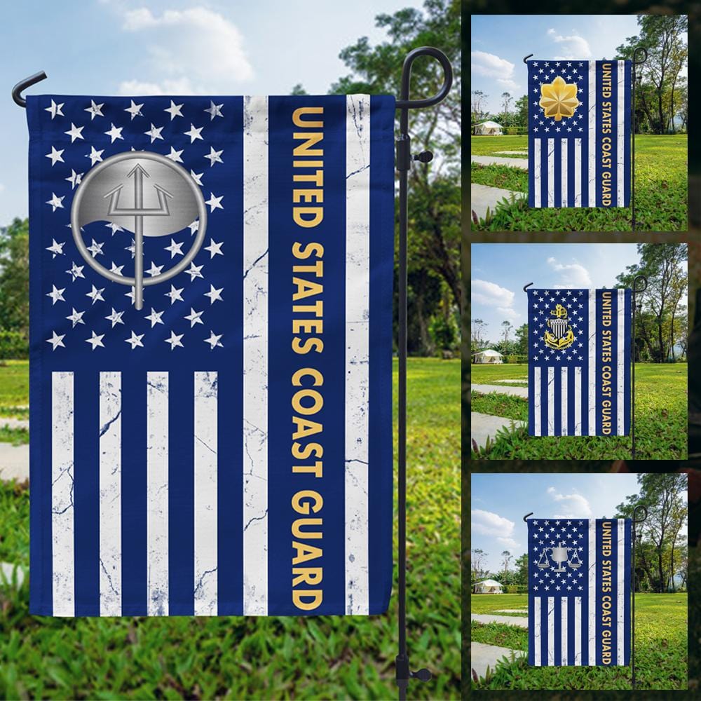 US Military Logo/Insignia D06 Garden Flag/Yard Flag 12 inches x 18 inches Twin-Side Printing-GDFlag-Personalized-Veterans Nation