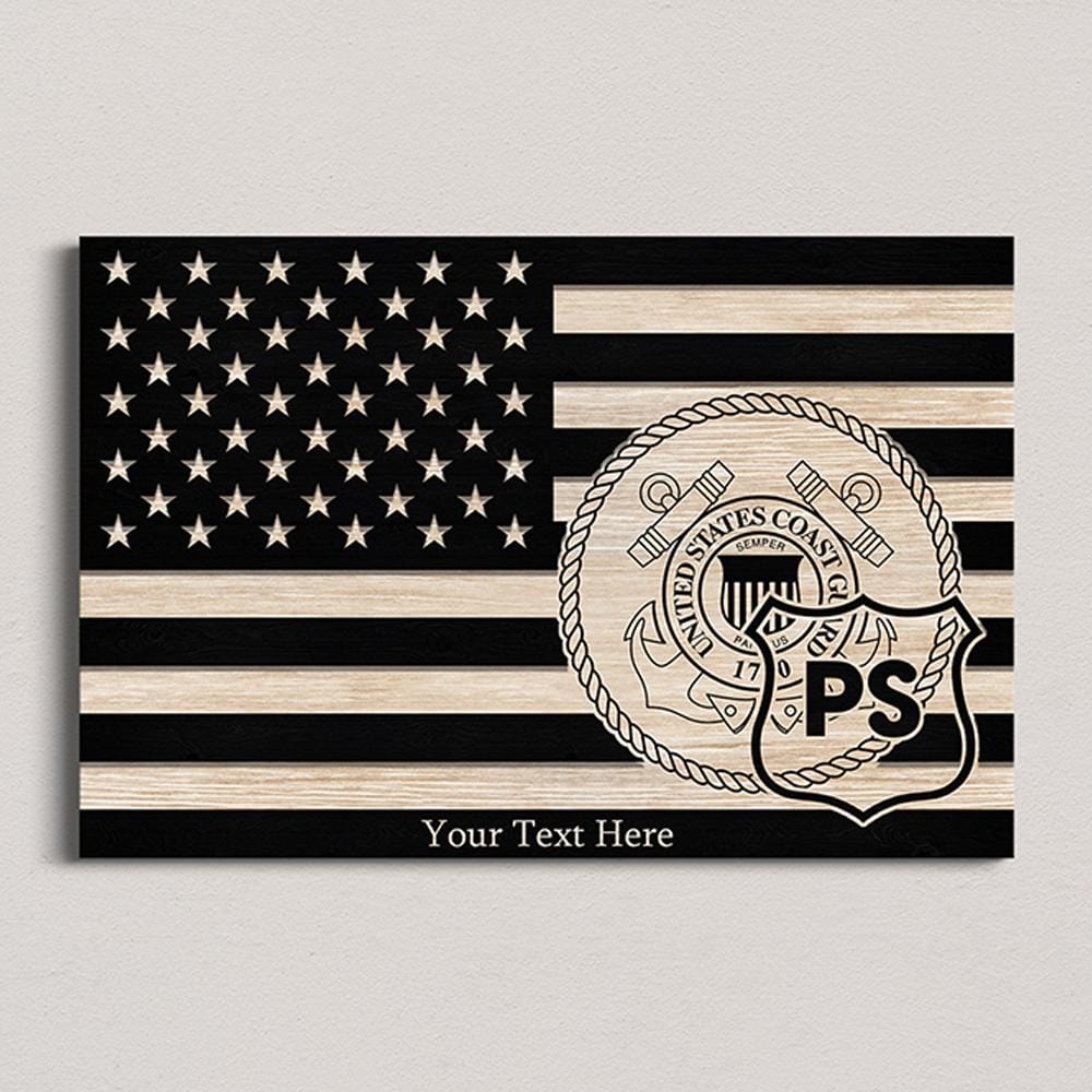 Distressed American Flag Vinyl Decal - Patriotic Military Service Branch Sticker, Self-Adhesive