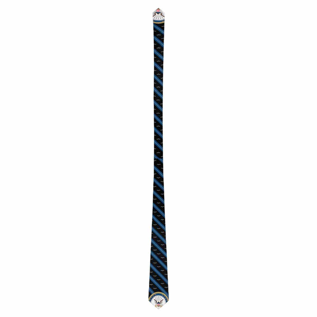 US Navy Aviation Structural Mechanic Navy AM Classic Necktie (Two Sides)-Necktie-Navvy-Rate-Veterans Nation