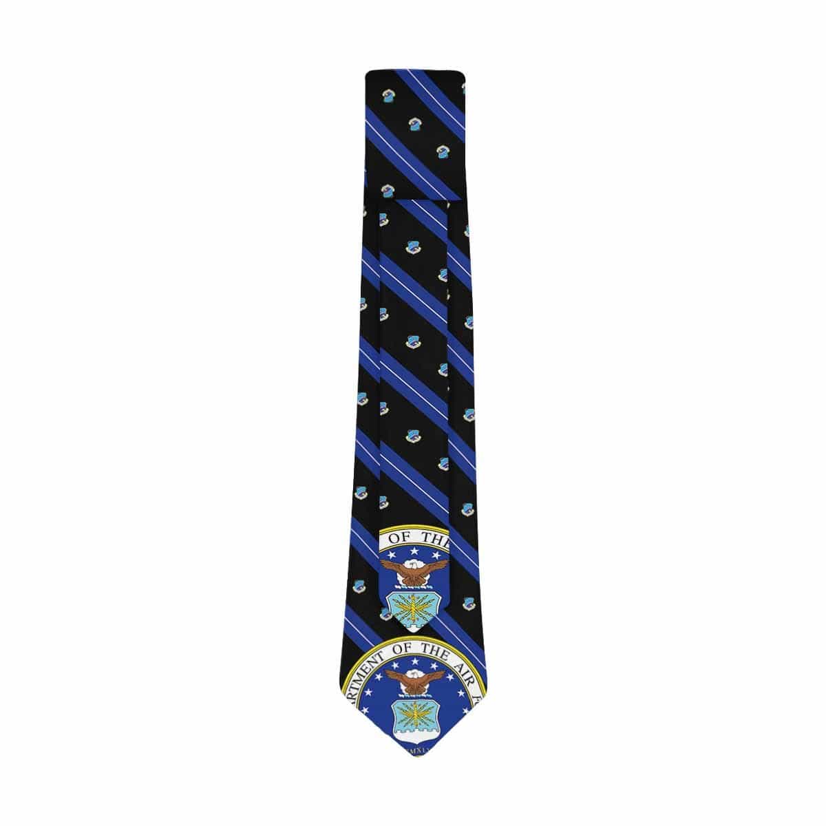 USAF Communications Command Classic Necktie (Two Sides)-Necktie-USAF-Major-Veterans Nation