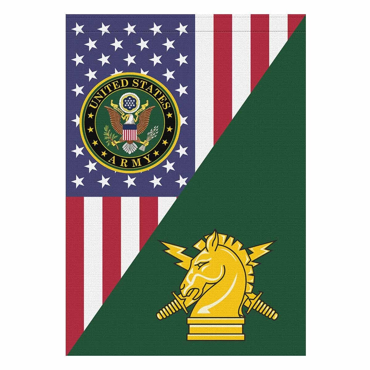US Army Psychological Ops House Flag 28 Inch x 40 Inch Twin-Side Printing-HouseFlag-Army-Branch-Veterans Nation