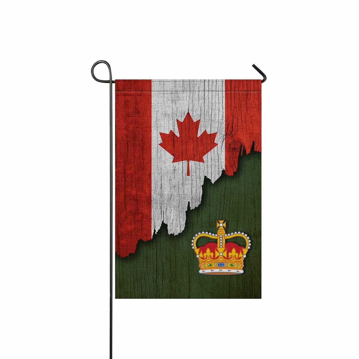 Canadian Army Major (Maj) Garden Flag 12Inch x 18Inch Twin-Side Printing-Garden Flag-Veterans Nation