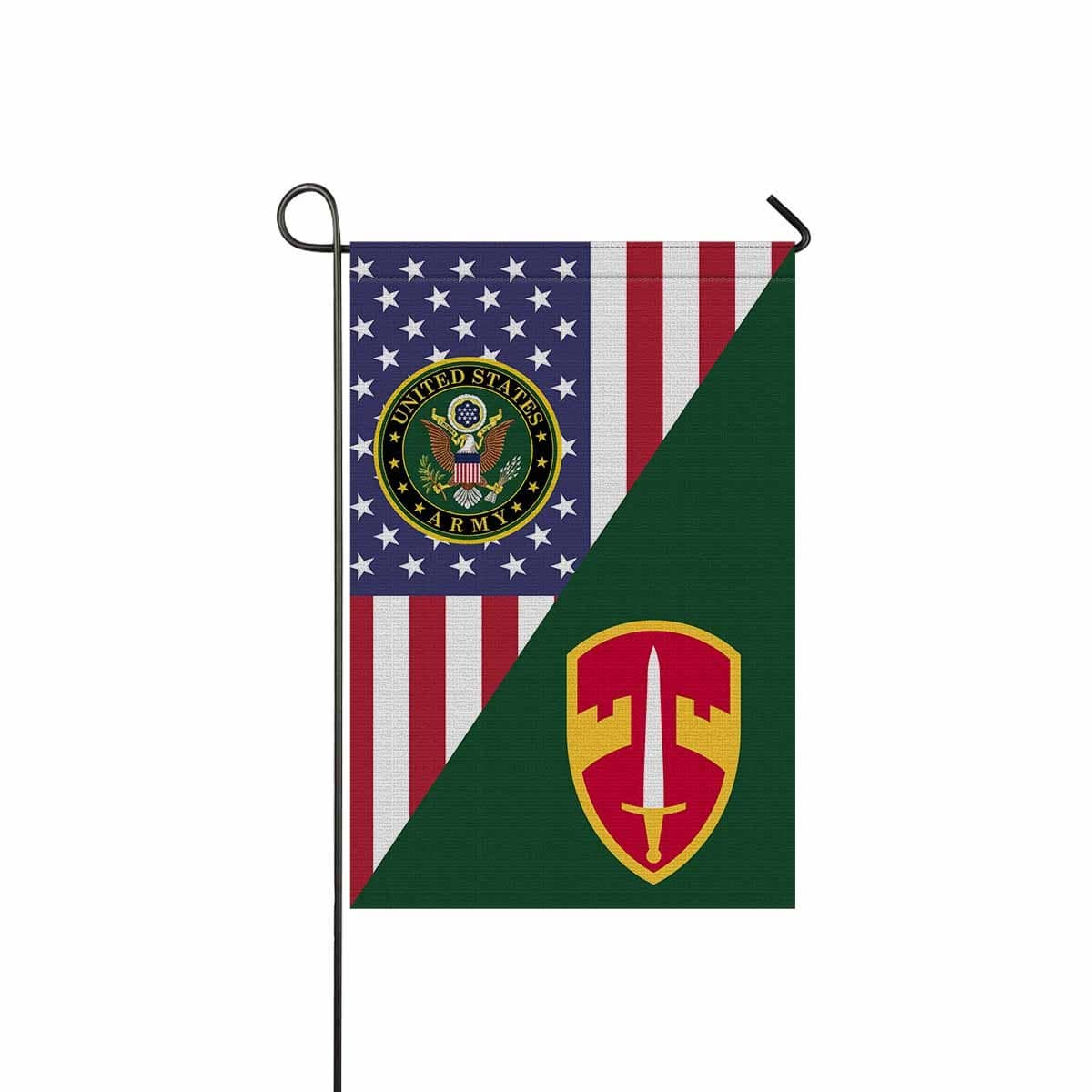 US ARMY CSIB U.S. ARMY VIETNAM Garden Flag/Yard Flag 12 inches x 18 inches Twin-Side Printing-GDFlag-Army-CSIB-Veterans Nation