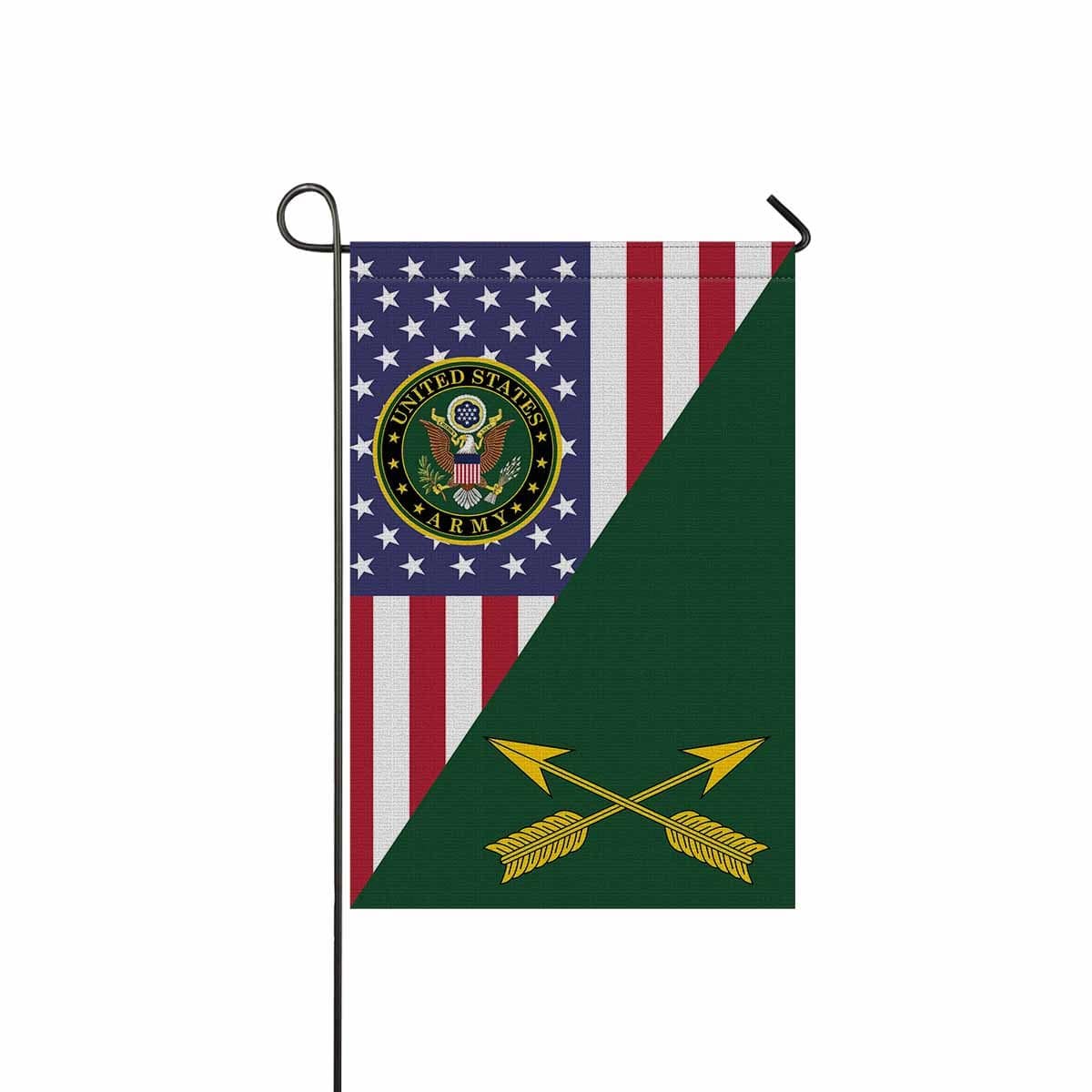 U.S. Army Special Forces (USASFC) Garden Flag/Yard Flag 12 Inch x 18 Inch Twin-Side Printing-GDFlag-Army-Branch-Veterans Nation