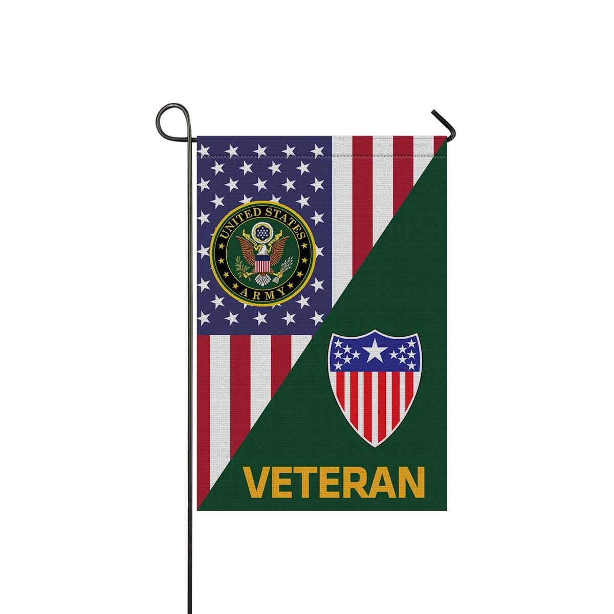 US Army Adjutant General Veteran Garden Flag/Yard Flag 12 Inch x 18 Inch Twin-Side Printing-GDFlag-Army-Branch-Veterans Nation