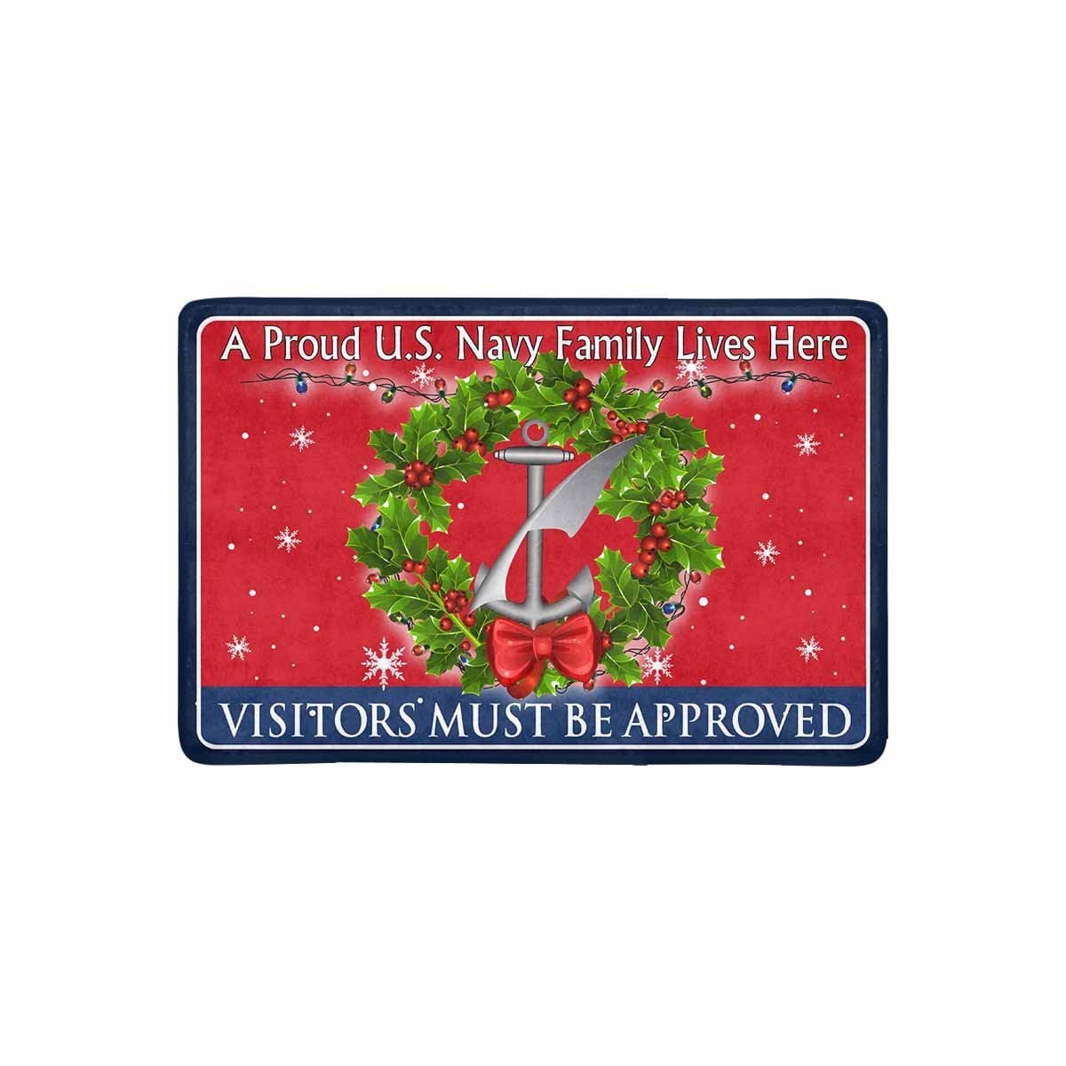US Navy Counselor Navy NC - Visitors must be approved-Doormat-Navy-Rate-Veterans Nation