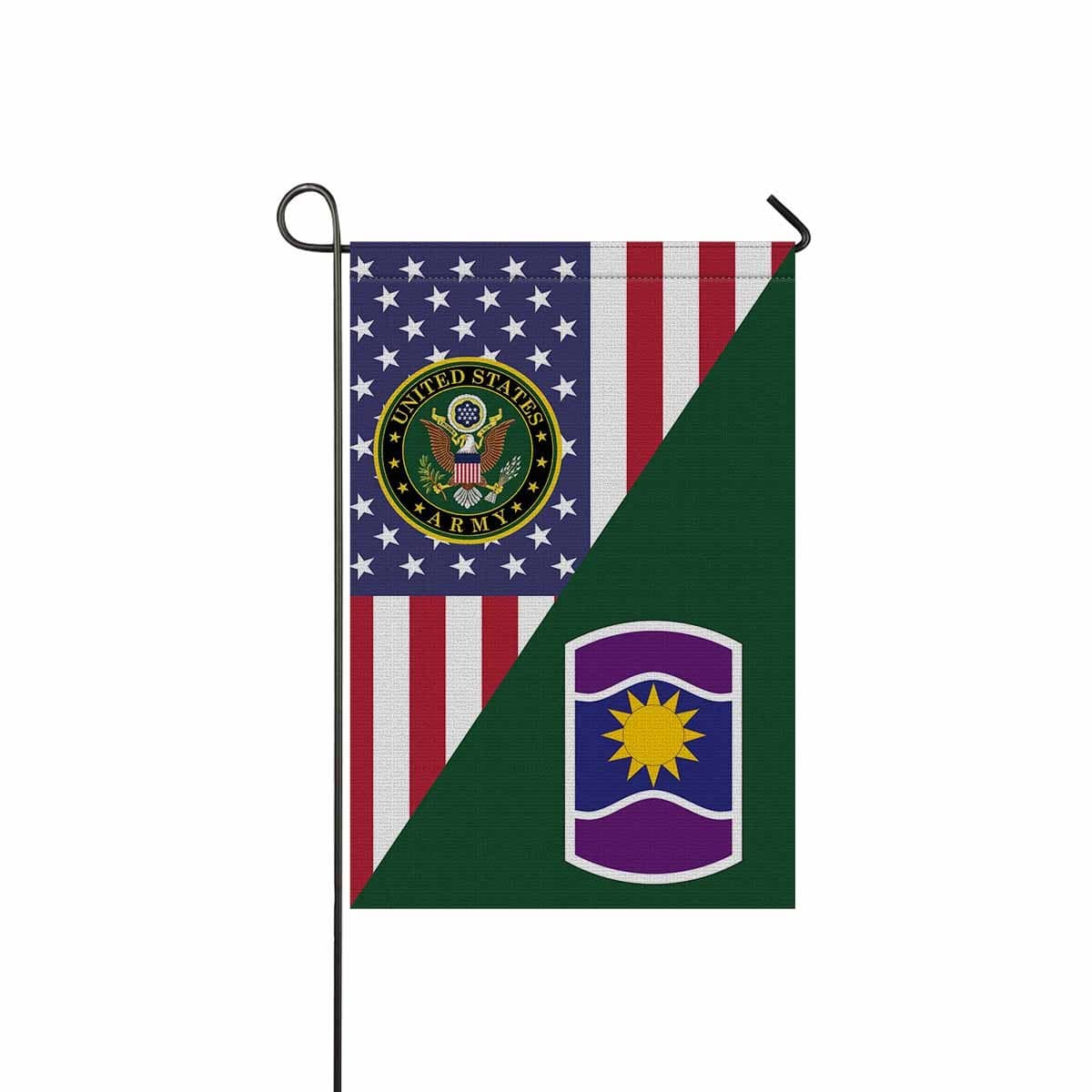 US ARMY 361 CIVIL AFFAIRS BRIGADE Garden Flag/Yard Flag 12 inches x 18 inches Twin-Side Printing-GDFlag-Army-CSIB-Veterans Nation