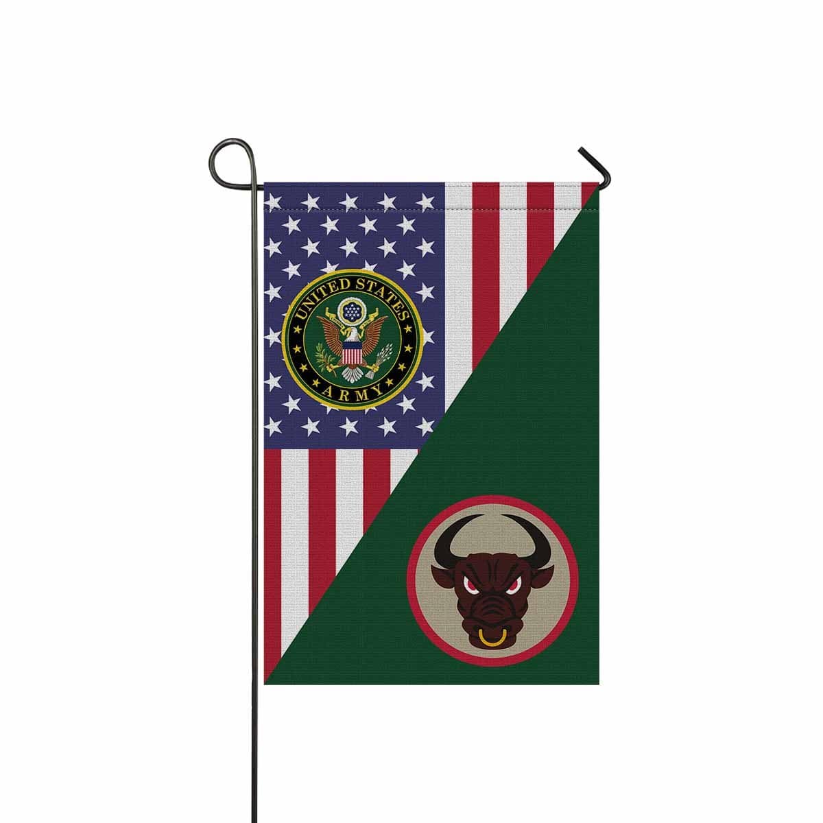 US ARMY 518 SUSTAINMENT BRIGADE Garden Flag/Yard Flag 12 inches x 18 inches Twin-Side Printing-GDFlag-Army-CSIB-Veterans Nation