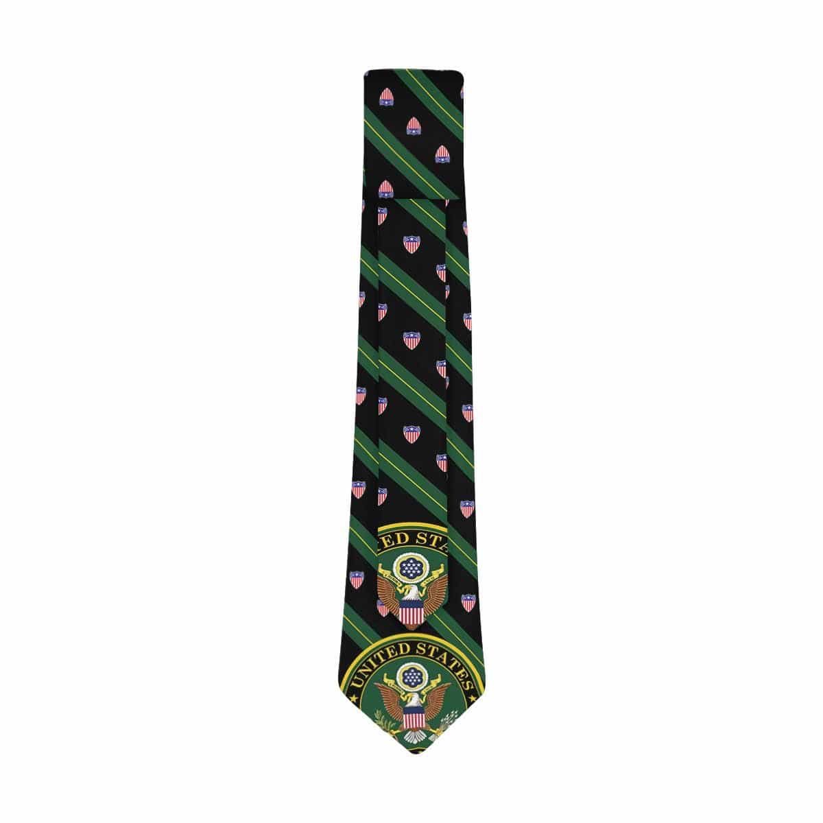 US Army Adjutant General Classic Necktie (Two Sides)-Necktie-Army-Branch-Veterans Nation