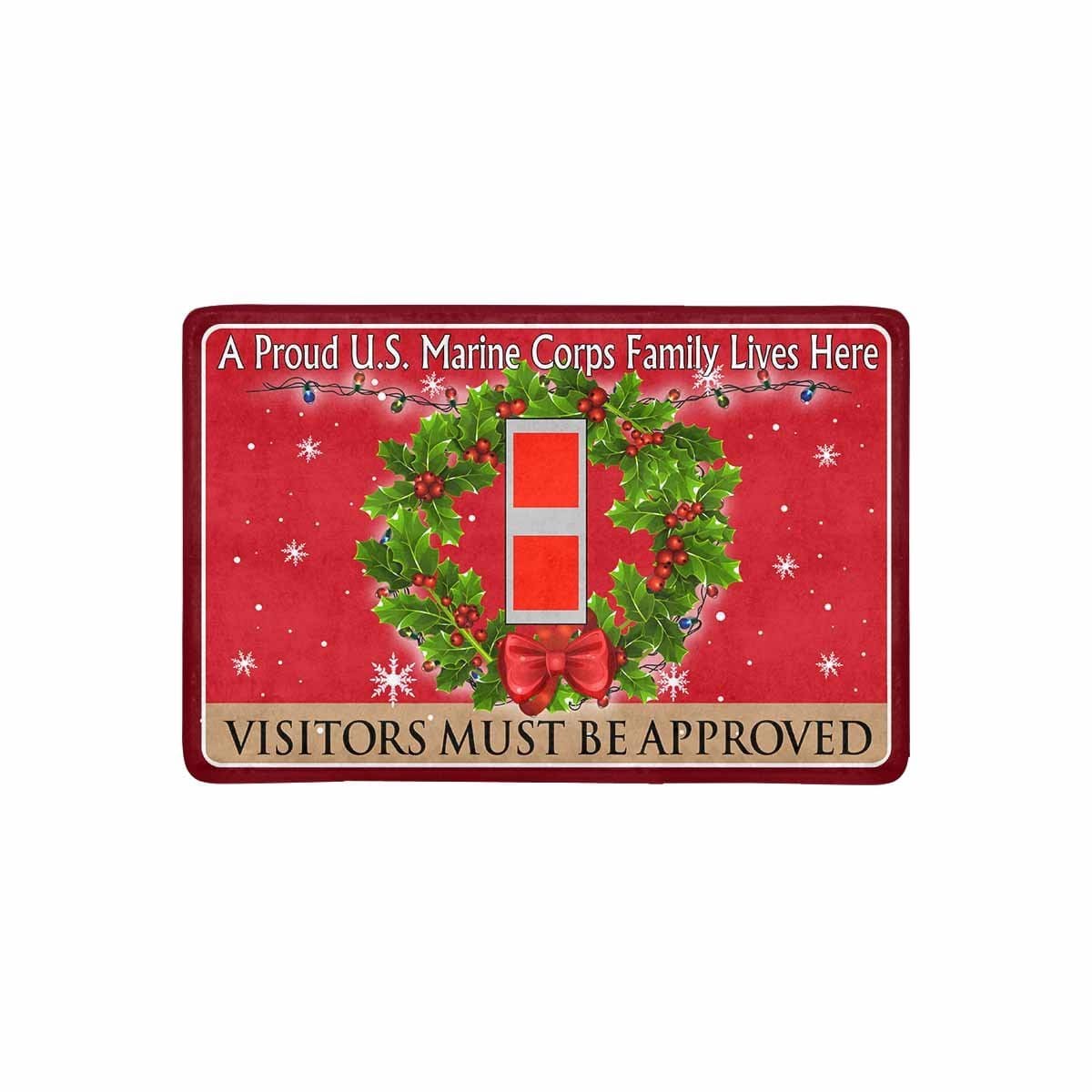 USMC W-3 Chief Warrant Officer 3 CW3 USMC CW3 Warrant Officer Ranks - Visitors must be approved-Doormat-USMC-Ranks-Veterans Nation