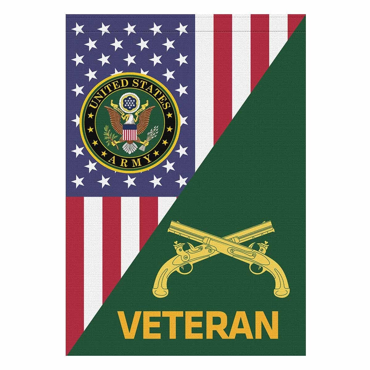 U.S. Army Military Police Corps Veteran House Flag 28 Inch x 40 Inch Twin-Side Printing-HouseFlag-Army-Branch-Veterans Nation