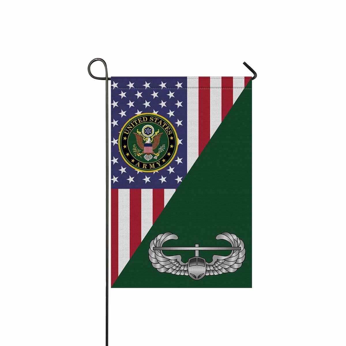 US Army Air Assault Wings Badge Garden Flag 12Inches x 18Inches Twin-Side Printing-GDFlag-Army-Badge-Veterans Nation