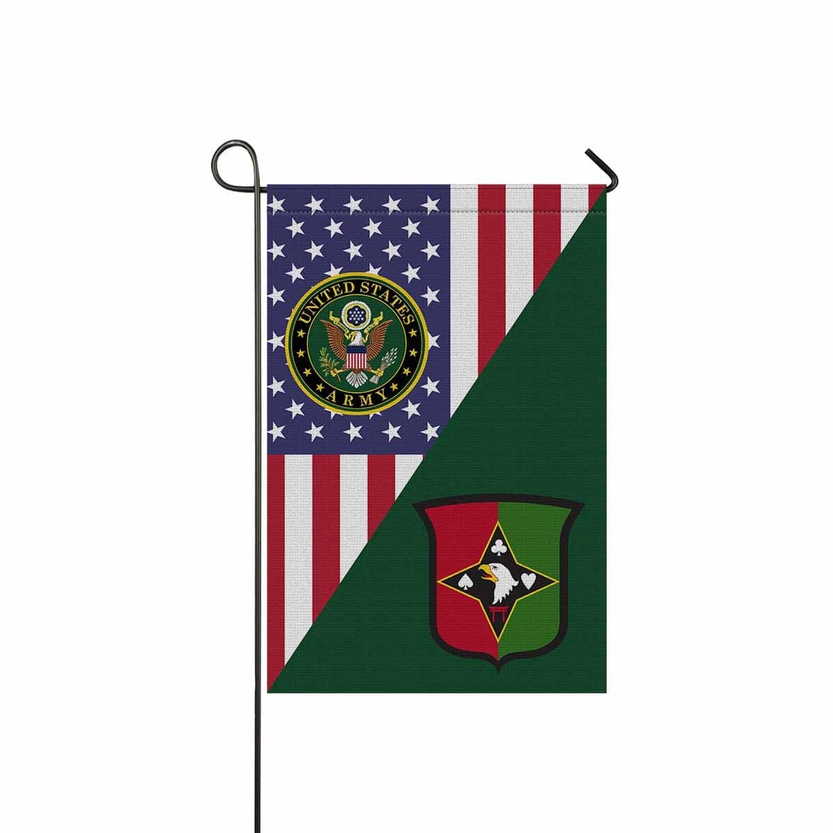 US ARMY 101 SUSTAINMENT BRIGADE Garden Flag/Yard Flag 12 inches x 18 inches Twin-Side Printing-GDFlag-Army-CSIB-Veterans Nation