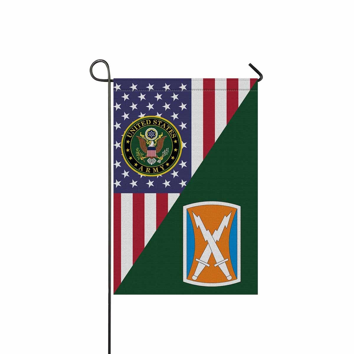 US ARMY 106TH SIGNAL BRIGADE Garden Flag/Yard Flag 12 inches x 18 inches Twin-Side Printing-GDFlag-Army-CSIB-Veterans Nation