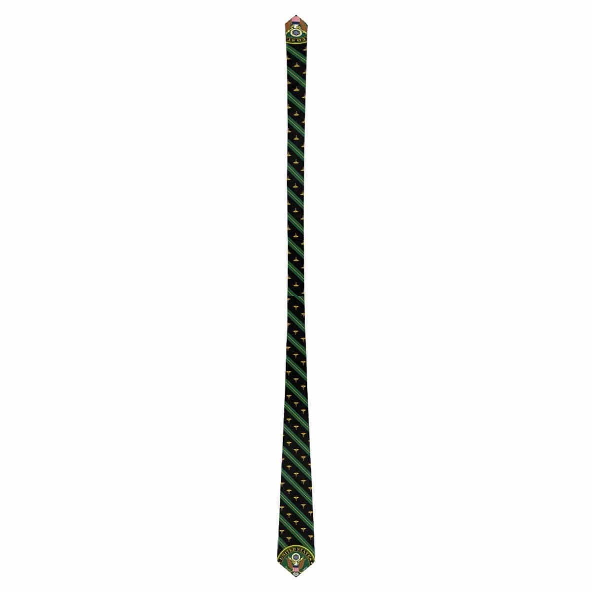 US Army Veterinary Corps Classic Necktie (Two Sides)-Necktie-Army-Branch-Veterans Nation