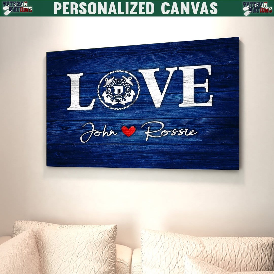 Personalized Canvas - Love Valentine Gift-Canvas-Personalized-Valentine-Veterans Nation