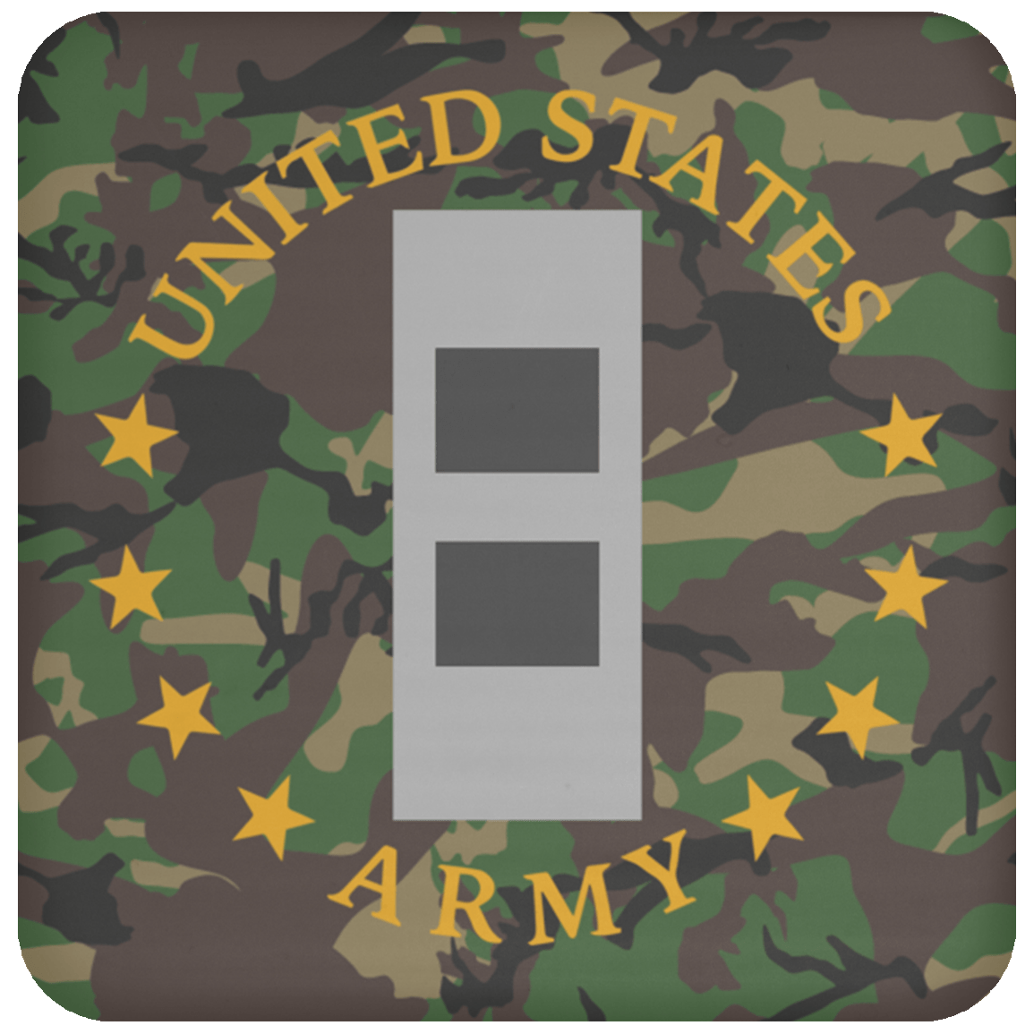 US Army W-2 Chief Warrant Officer 2 W2 CW2 Warrant Officer Coaster-Coaster-Army-Ranks-Veterans Nation