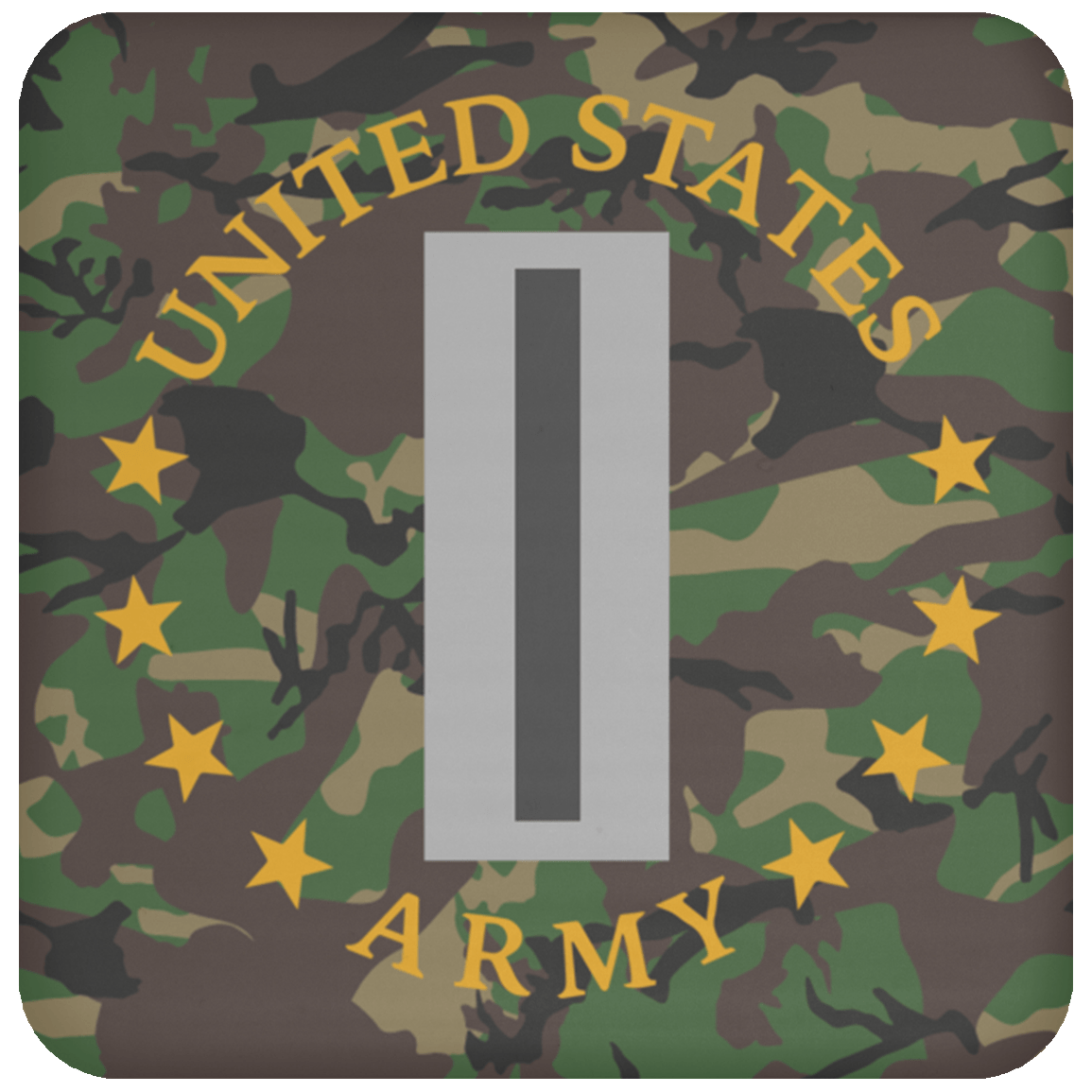 US Army W-5 Chief Warrant Officer 5 W5 CW5 Warrant Officer Coaster-Coaster-Army-Ranks-Veterans Nation